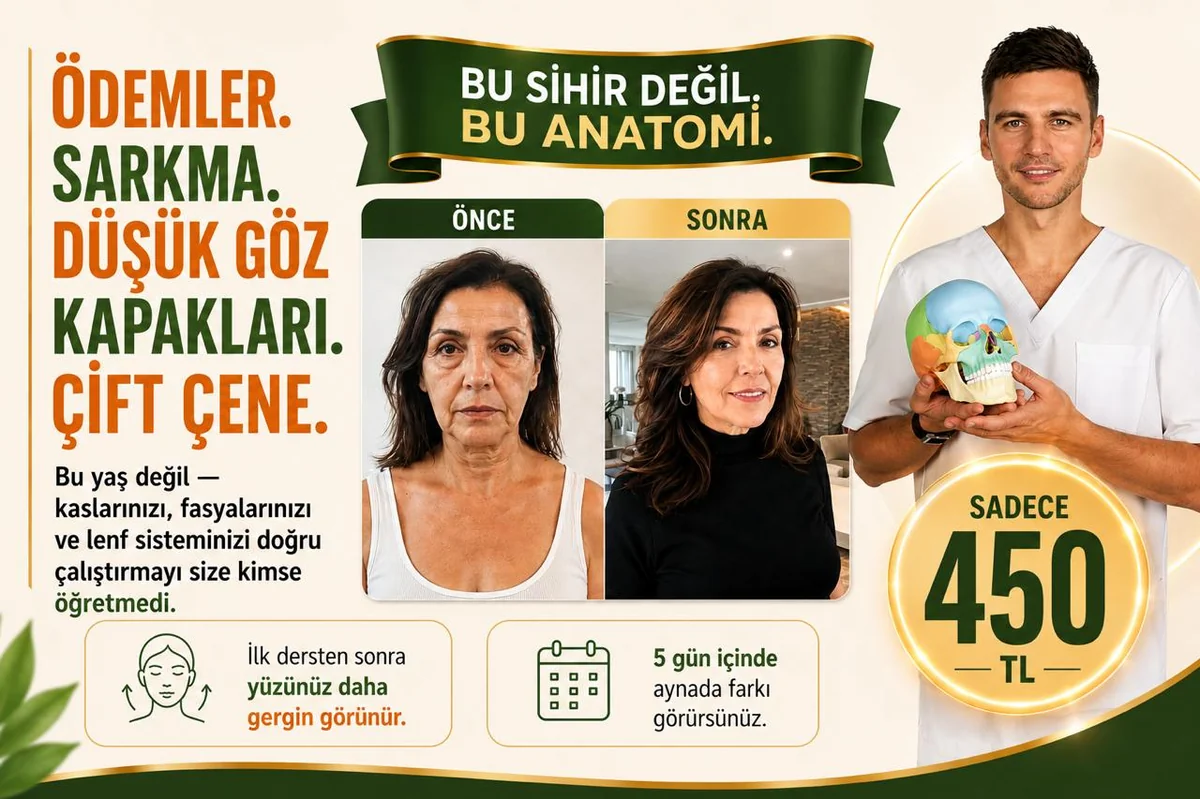 Yüz Germe için 5 Adım