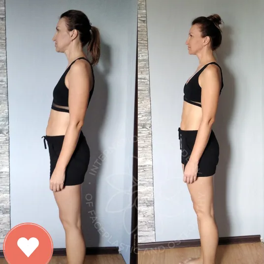 Member before and after