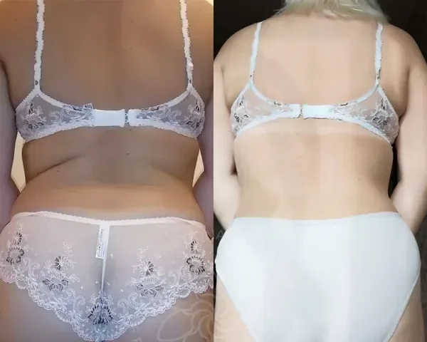 Member before and after
