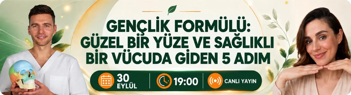 Gençlik Formülü: Güzel Bir Yüze ve Sağlıklı Bir Vücuda Giden 5 Adım — 27 Ağustos 19:00
