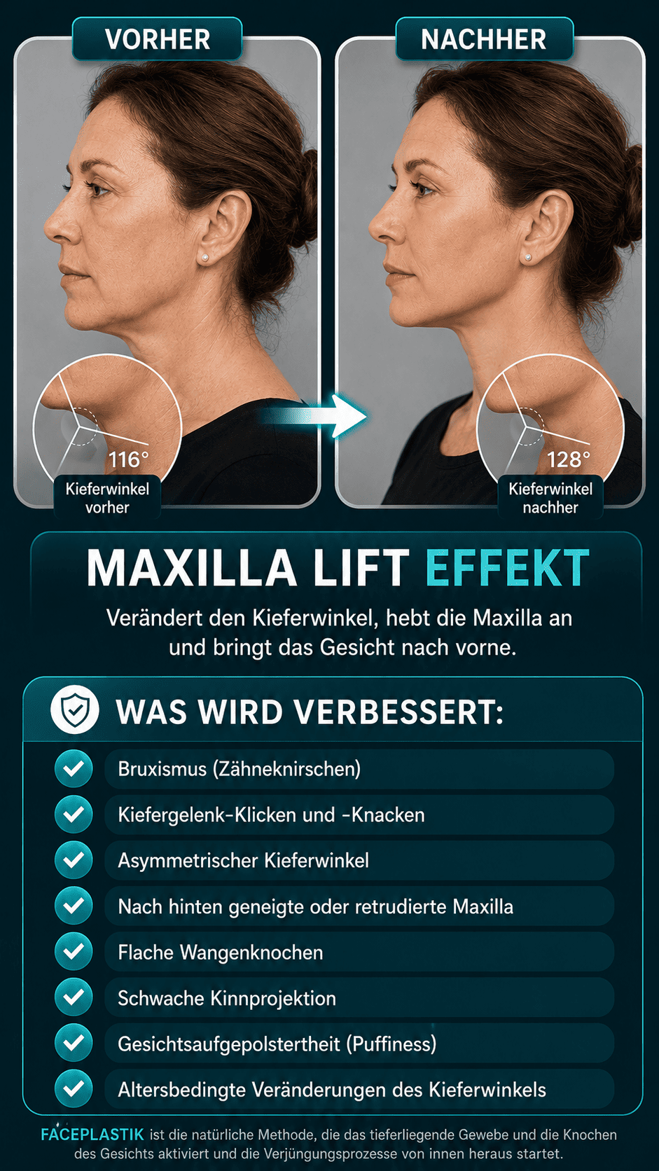 Maxilla Lift Effect