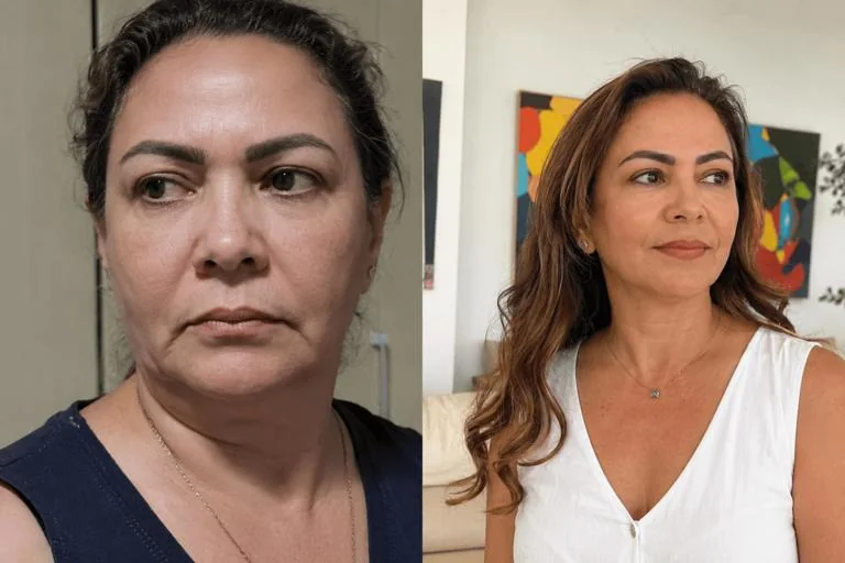 Resultado lifting facial