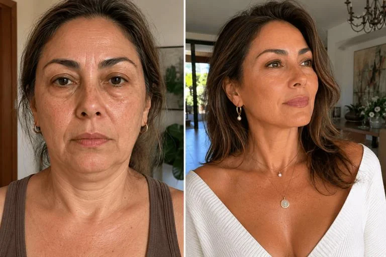 Resultado lifting facial