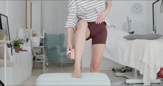 Dry brushing technique