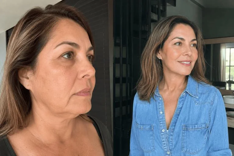 Resultado lifting facial
