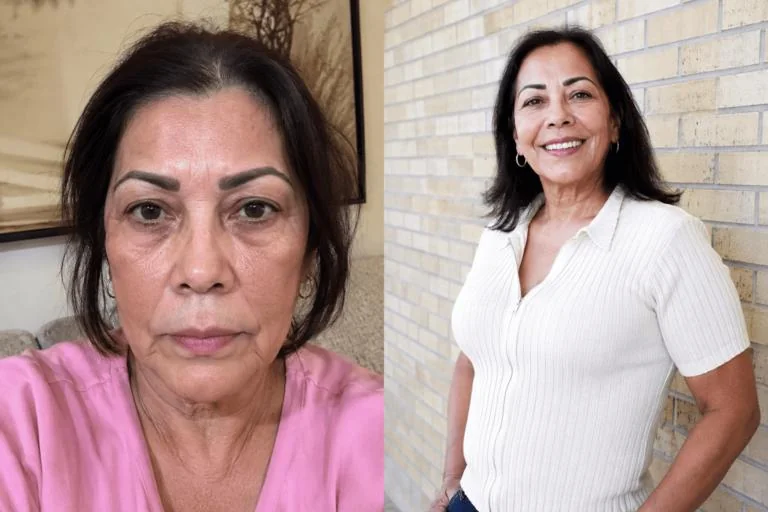 Resultado lifting facial