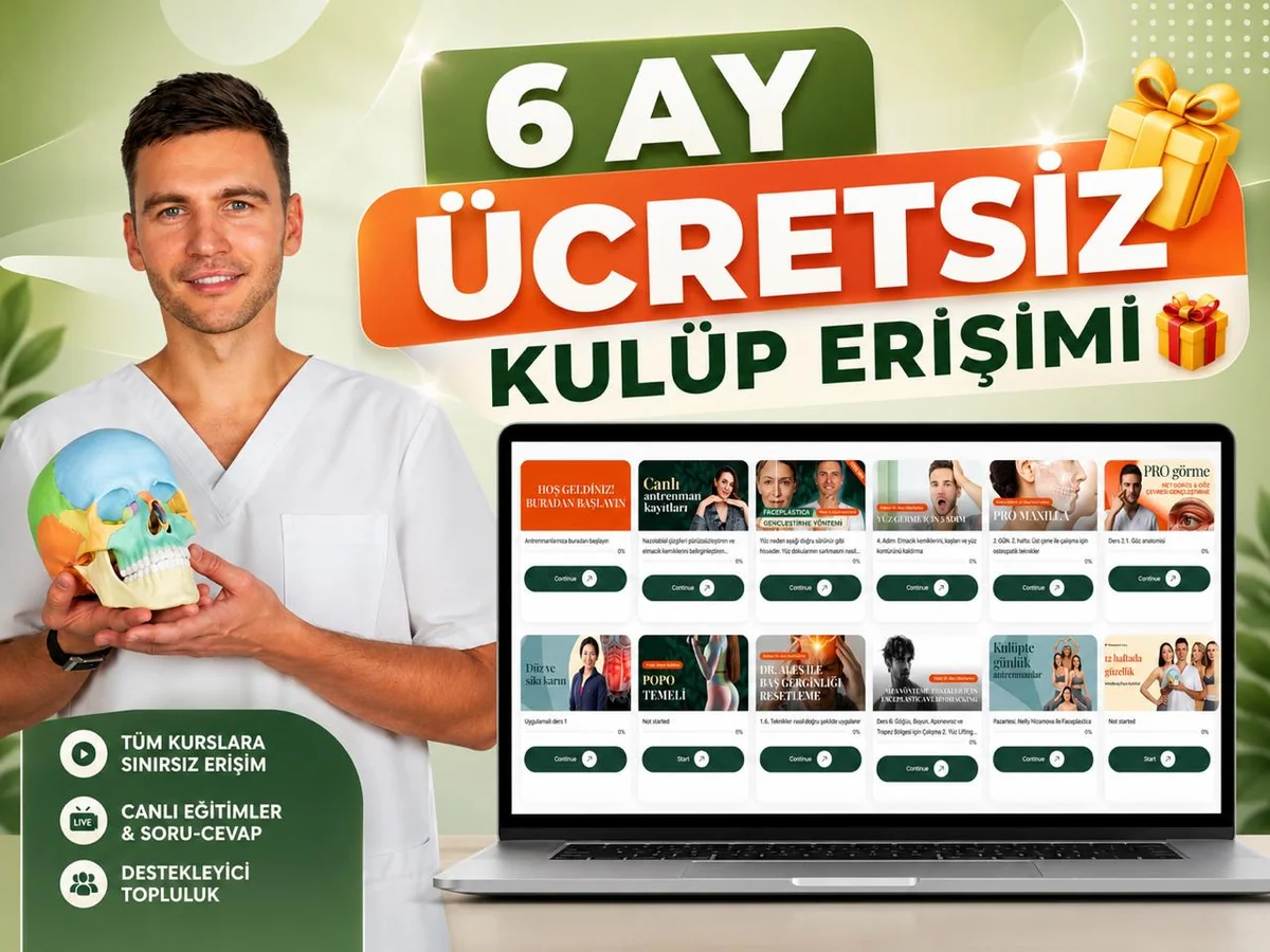 6 ay ücretsiz Kulüp erişimi