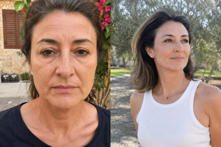 Resultado lifting facial