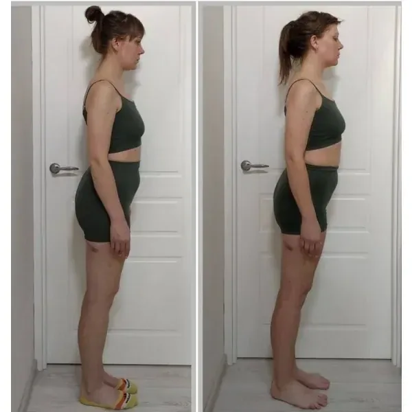 Member before and after