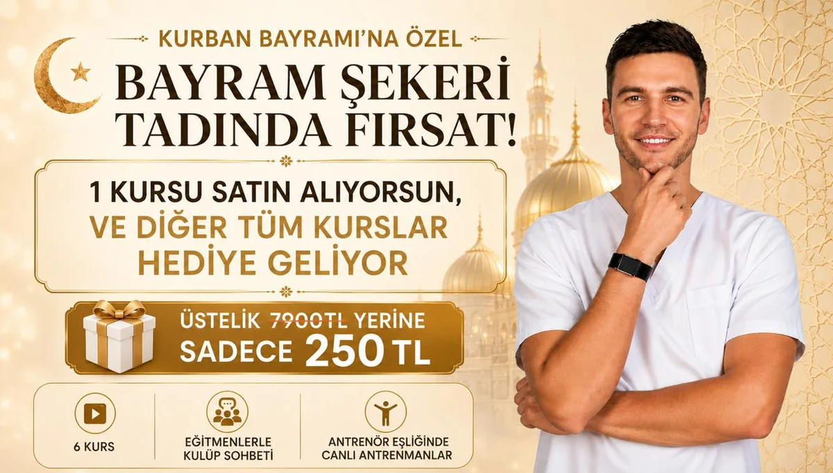 MINDBODYFACE — Kurban Bayramı: 1 kurs al, 6 kurs kazan